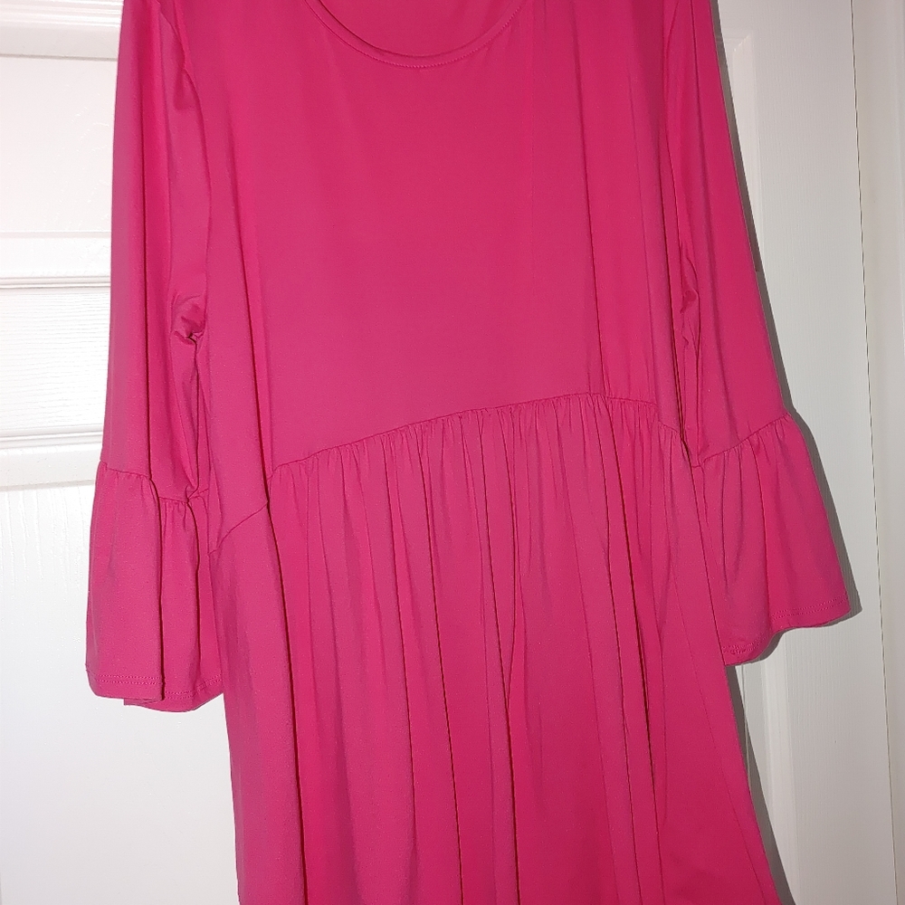 Quarter sleeve pink tunic